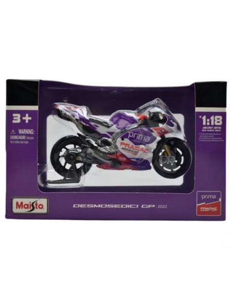 Desmosedici GP 2022  morada - Escala 1:18
