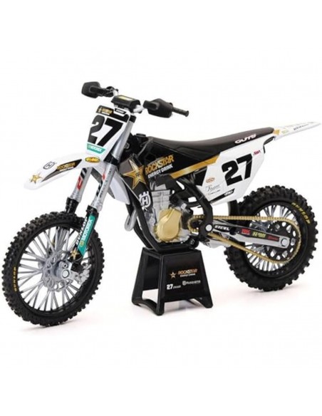 Husqvarna FC450 Motocicleta #27 New Ray -Motos a escala 1:12