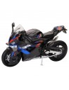 BMW M1000 RR negra con azul - Escala 1:12 Tienda de motos de colección