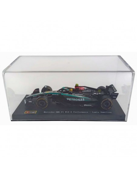 F1 Mercedes AMG F1 W15 E performance Lewis hamilton  F1 team  acrilico- Escala 1:43