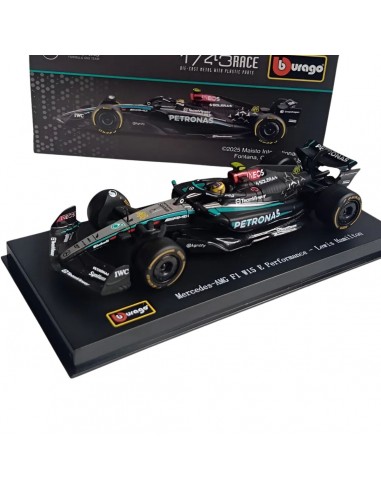 F1 Mercedes AMG F1 W15 E performance Lewis hamilton  F1 team  acrilico- Escala 1:43