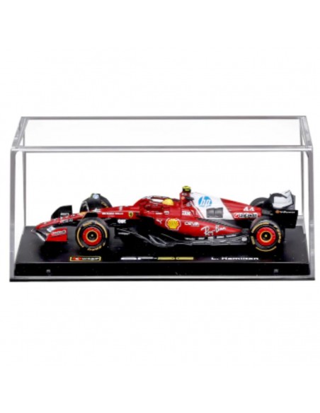 SF 25 F1 ferrari Lewis hamilton 1:43 burago F1 team  acrilico- Escala 1:43