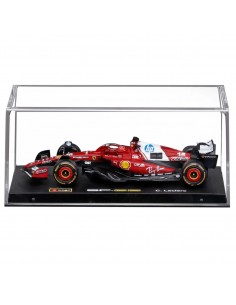 SF 25 F1 ferrari charles leclerc 1:43 burago F1 team  acrilico- Escala 1:43 2