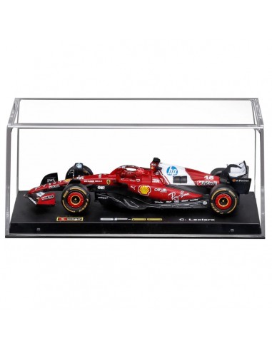 SF 25 F1 ferrari charles leclerc 1:43 burago F1 team  acrilico- Escala 1:43