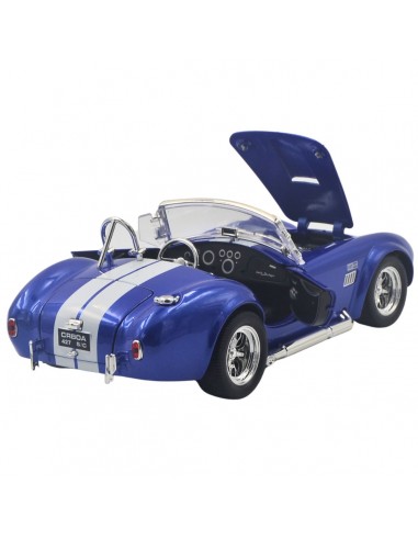 Shelby cobra 427 azul -Escala 1:24 Autos a escala – Sin gasolina