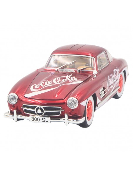 Mercedez Benz 300 SL - Edición coca cola Escala 1:24