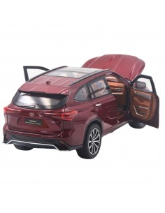 Toyota Crown Kluger hybrid vinotinto - Escala: 1:24 - Carros de colección 2