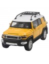 Toyota FJ cruiser amarilla - escala 1:24 carro a escala carro a escala