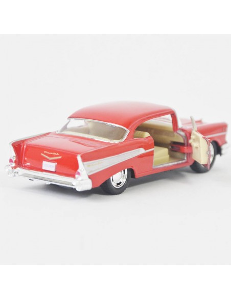 Chevrolet Bel air 1957 rojo - Escala 1:40 - Artículos de colección