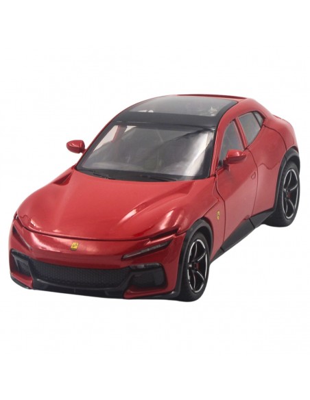 Ferrari Purosangue rojo  - escala 1:24 carro a escala carro a escala carro a escala