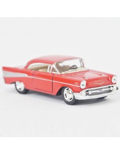 Chevrolet Bel air 1957 rojo - Escala 1:40 - Artículos de colección