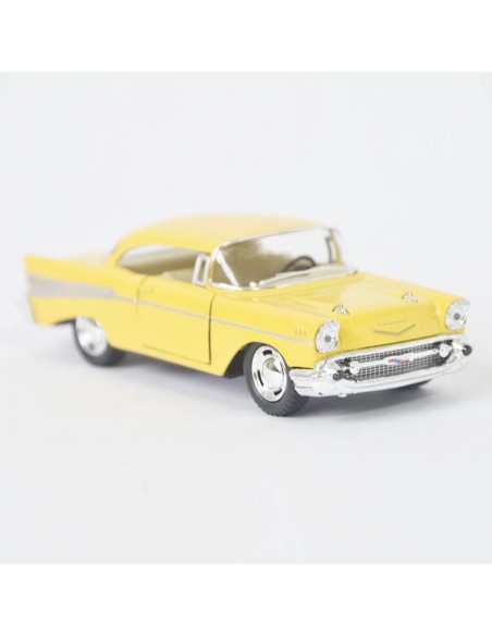 Chevrolet Bel air 1957 Amarillo - Escala 1:40 - Artículos de colección