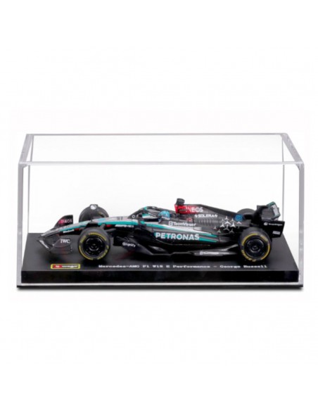 F1 Mercedes AMG F1 W15 E performance gorge rusell  F1 team  acrilico- Escala 1:43team  acrilico- Escala 1:43