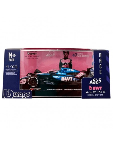 F1 Mercedes AMG F1 W15 E performance gorge rusell  F1 team  acrilico- Escala 1:43team  acrilico- Escala 1:43