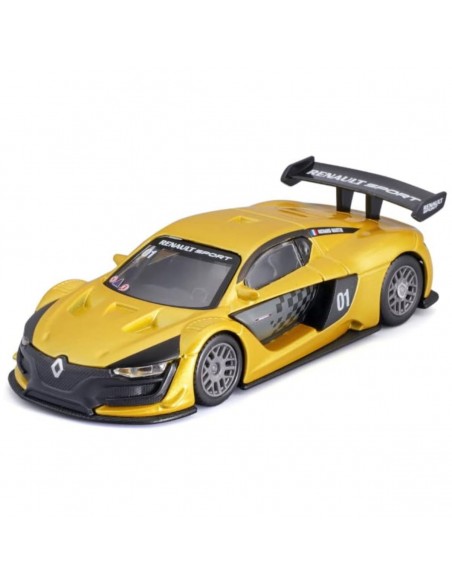 Renault Sport R.S.01 amarillo Burago - Escala 1:43- Artículos de colección