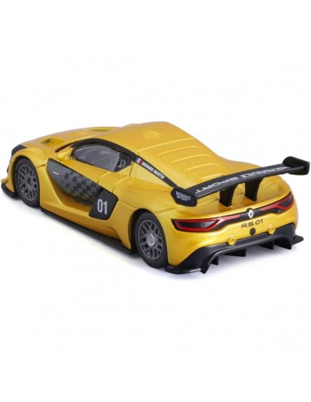 Renault Sport R.S.01 amarillo Burago - Escala 1:43- Artículos de colección