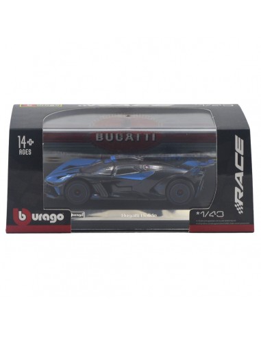 Bugatti Bolide azul Burago - Escala 1:43 Artículos de colección