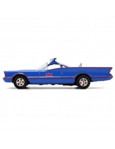 Batman Batimovil 1966 Azul Tv Clasico Adam West Jada - Escala 1:32 2