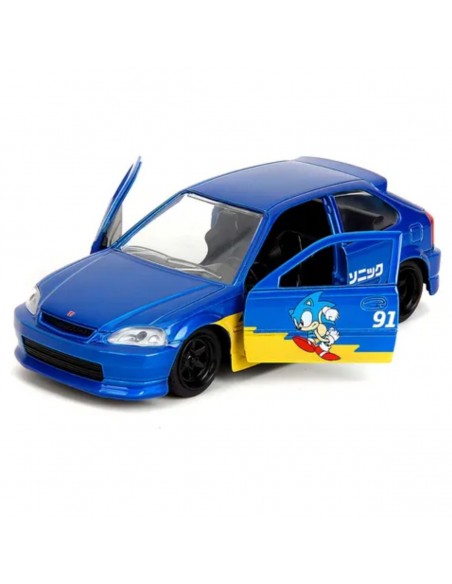 Honda civic typer R azul sonic jada -  Escala 1:32 - Sin gasolina