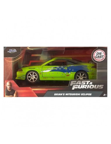 Mitsubishi eclipse verde - Escala 1:32 - Artículos de colección