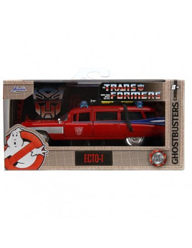 Carro Cazafantasma rojo - Ecto-1- Escala 1:32 - Tienda de artículos de colección