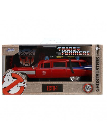 Carro Cazafantasma rojo - Ecto-1- Escala 1:32 - Tienda de artículos de colección