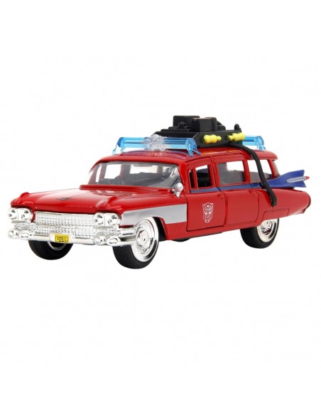 Carro Cazafantasma rojo - Ecto-1- Escala 1:32 - Tienda de artículos de colección