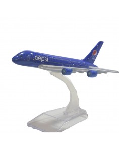 Avión pepsi azul - aviones a escala 1:400 - Tienda de artículos de colección.