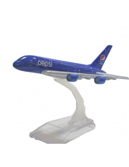 Avión pepsi azul - aviones a escala 1:400 - Tienda de artículos de colección.