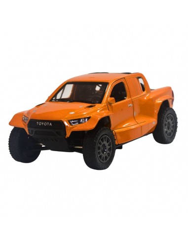 Toyota hilux Rally naranja - Escala 1:38- Sin gasolina
