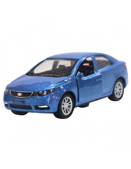 Kia cerato forte azul -  Escala 1:38- Artículos de colección
