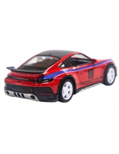 Porsche 911 carrera Rally e rojo - Escala 1:36- Carros de colección 2