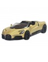 Bugatti mistral dorado - Escala 1:36 - Carros de colección