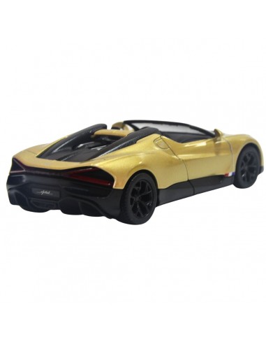 Bugatti mistral dorado - Escala 1:36 - Carros de colección