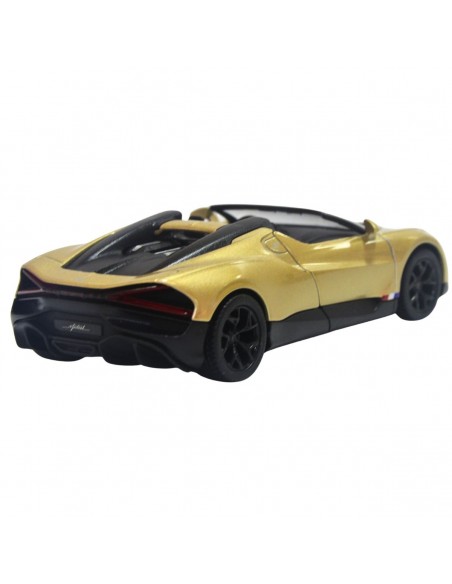 Bugatti mistral dorado - Escala 1:36 - Carros de colección