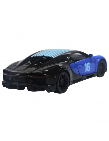 Bugatti chiron supersport azul - Escala 1:38  - Carros de colección