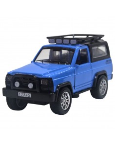 Nissan patrol azul - Escala 1:32 – Sin gasolina