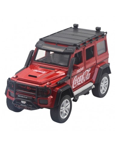 Mercedes Benz G-class coca cola rojo -  Escala 1:24