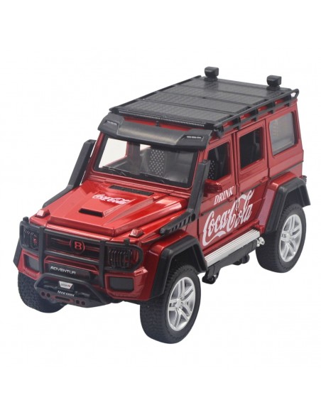 Mercedes Benz G-class coca cola rojo -  Escala 1:24