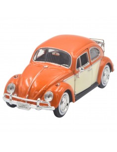 Volkswagen Classical Beetle naranja - Escala 1:24