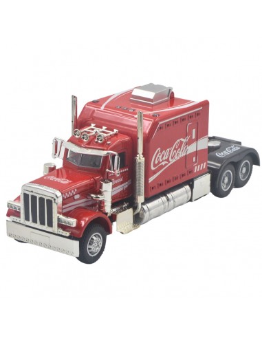 cabezote Peterbilt 379  -  edición coca cola -Autos de colección