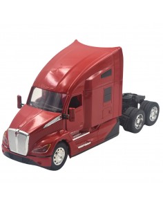 cabezote Kenworth T680 rojo   -  escala 1:32 -  edición coca cola -Autos de colección