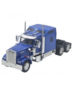 cabezote Kenworth W900 azul -  escala 1:32  -  edición coca cola  -  edición coca cola -Autos de colección