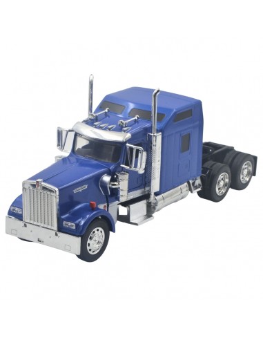 cabezote Kenworth W900 azul -  escala 1:32  -  edición coca cola  -  edición coca cola -Autos de colección