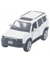 Toyota land cruiser  nueva prado blanca -  Escala: 1:36- Carros de colección