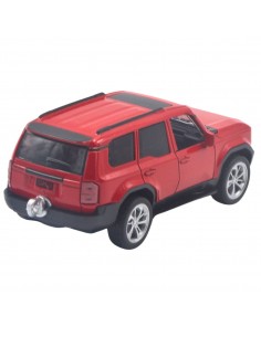 Toyota land cruiser  nueva prado rojo -  Escala: 1:36- Carros de colección 2