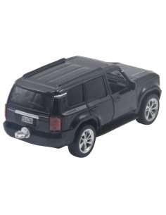 Toyota land cruiser  nueva prado negro -  Escala: 1:36- Carros de colección 2