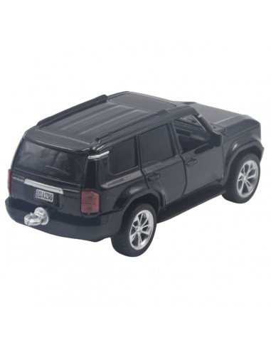 Toyota land cruiser  nueva prado negro -  Escala: 1:36- Carros de colección