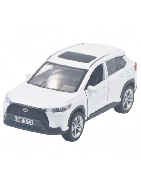 Toyota corolla cross blanco -  Escala: 1:36 Carros de colección