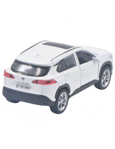 Toyota corolla cross blanco -  Escala: 1:36 Carros de colección